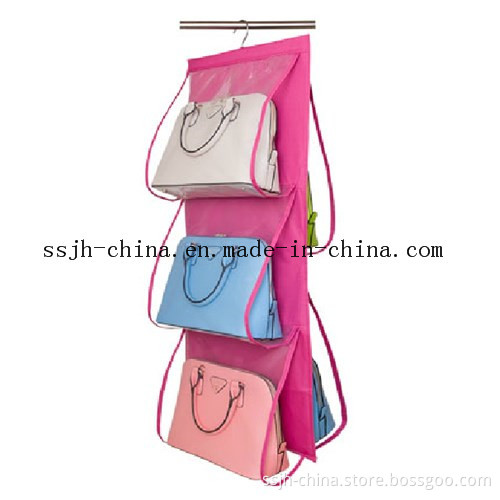 Red Hanging Storage Bag Organizer (TN-HBX 141127)